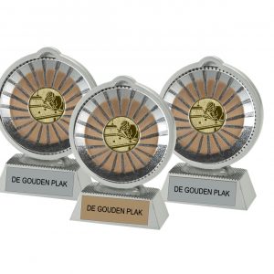 Standaard met sport afbeelding.