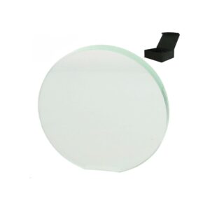 Glas standaard met full color bedrukking/ laser gravure