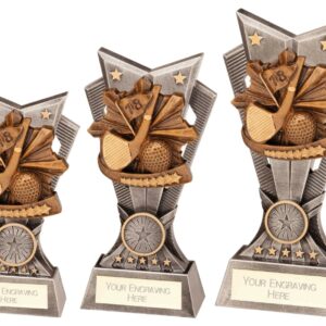 18 Holes golf trofee